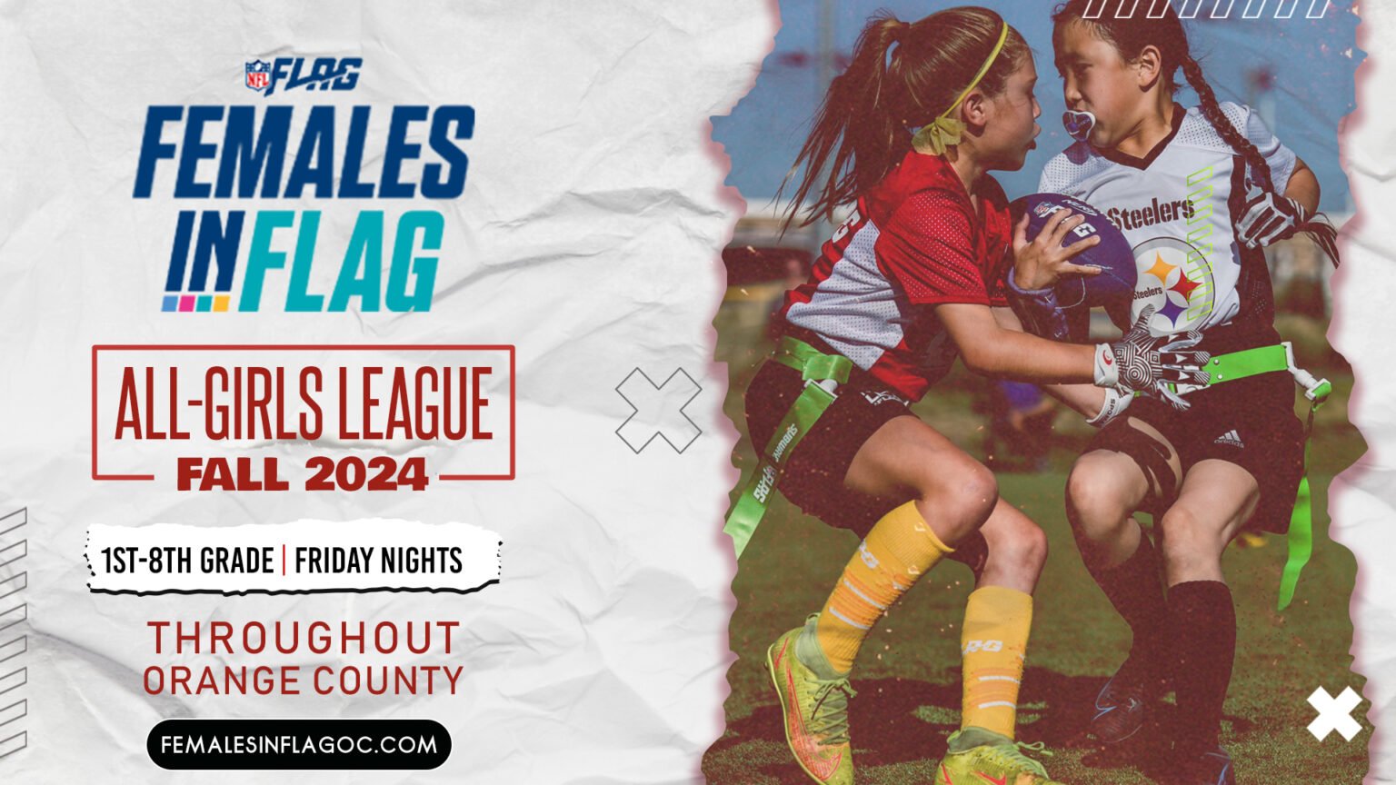 Females in Flag - Orange County Youth Flag Football